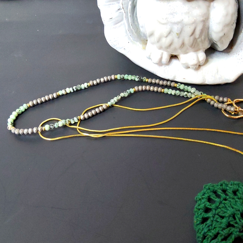JANE MARIE NWOT goldtone necklace - Picture 7 of 8